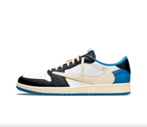 Jordan × Travis Scott x Fragment Design Air Jordan 1 Low OG SP