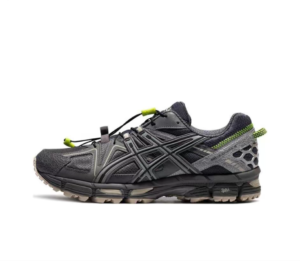 ASICS Gel Kahana 8 Low cut Running Shoes for Men, Blue Grey/Dark Grey